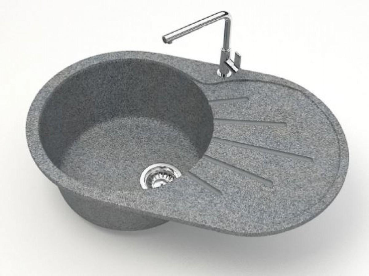 Chiuveta de bucatarie Marrbaxx F110Q8 Grey Mat