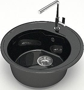 Chiuveta de bucatarie Marrbaxx Z003Q4 Black Lucios