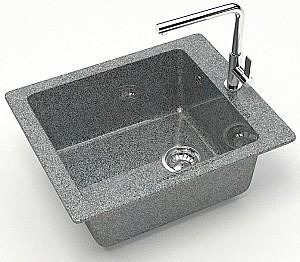 Chiuveta de bucatarie Marrbaxx Z008Q8 Grey Lucios