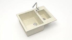 Chiuveta de bucatarie Marrbaxx Z019Q2 Beige Lucios