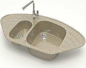 Chiuveta de bucatarie Marrbaxx Z023Q5 Sand Lucios