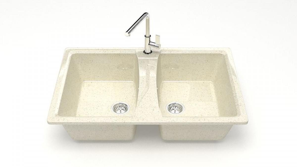 Chiuveta de bucatarie Marrbaxx Z026Q2 Beige Lucios