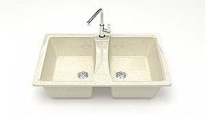 Chiuveta de bucatarie Marrbaxx Z026Q2 Beige Lucios