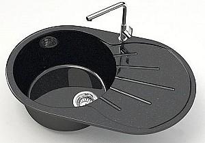 Chiuveta de bucatarie Marrbaxx Z110Q4 Black Lucios