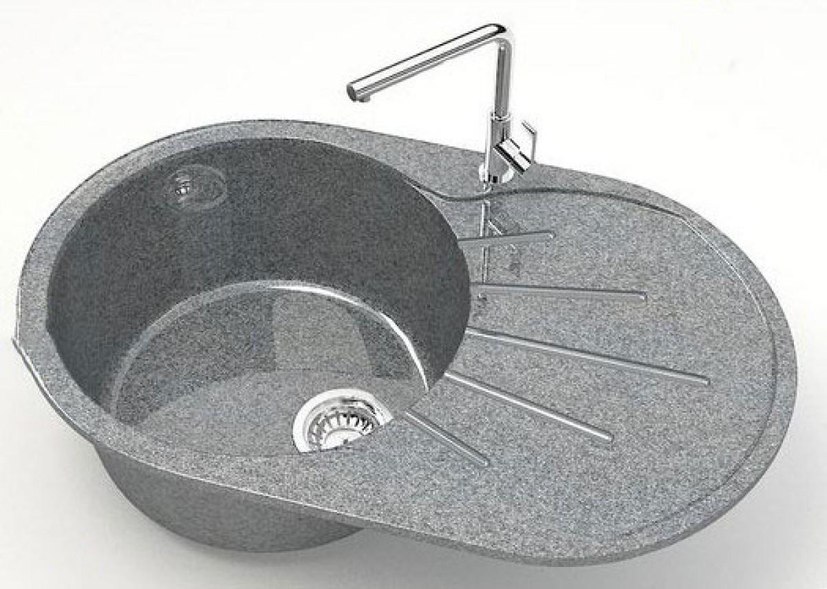 Chiuveta de bucatarie Marrbaxx Z110Q8 Dark Grey Lucios