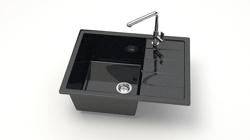 Chiuveta de bucatarie Marrbaxx Z151Q4 black