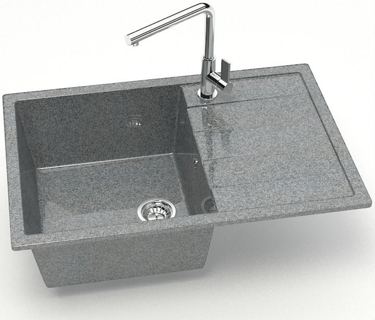 Chiuveta de bucatarie Marrbaxx Z161Q8 Grey Lucios