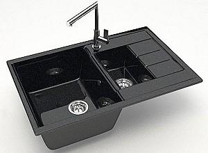 Chiuveta de bucatarie Marrbaxx Z210Q4 Black Lucios