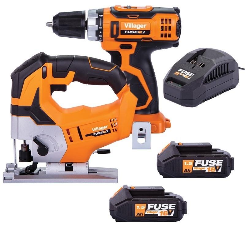 Set de scule electrice Villager VLN 3220 + VLN 1120