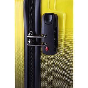 Valiza CCS 5226 S Black-Yellow