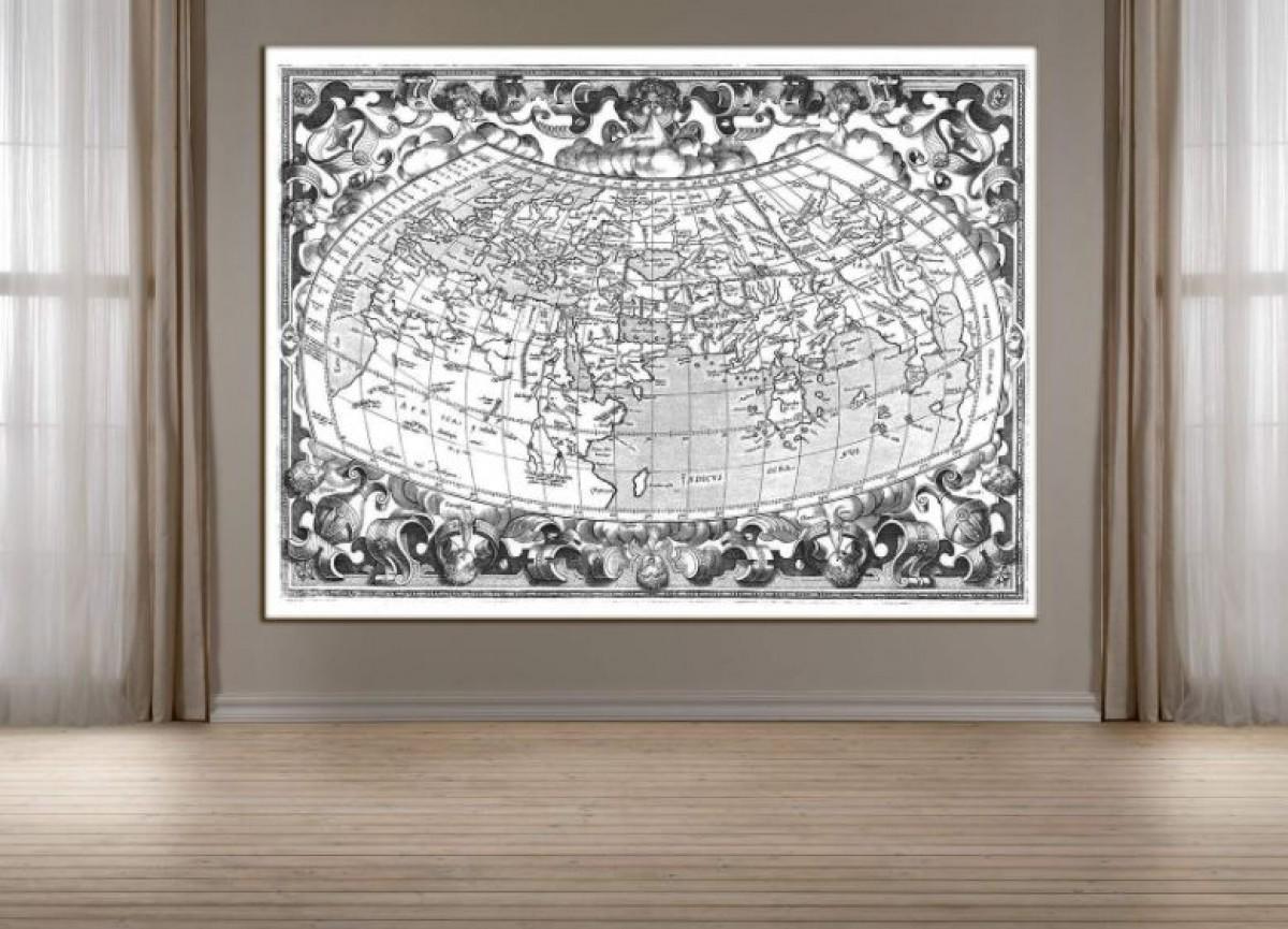 Poster Art.Desig Hărți lumii vechi 1520-1680_5