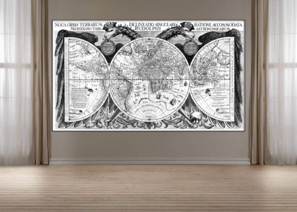 Poster Art.Desig Hărți lumii vechi 1520-1680_11