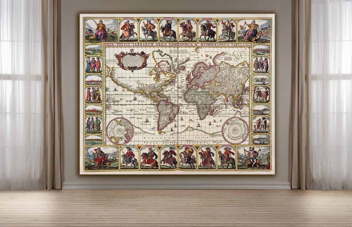 Poster Art.Desig Hărți lumii vechi 1520-1680_17