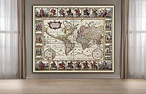 Poster Art.Desig Hărți lumii vechi 1520-1680_17