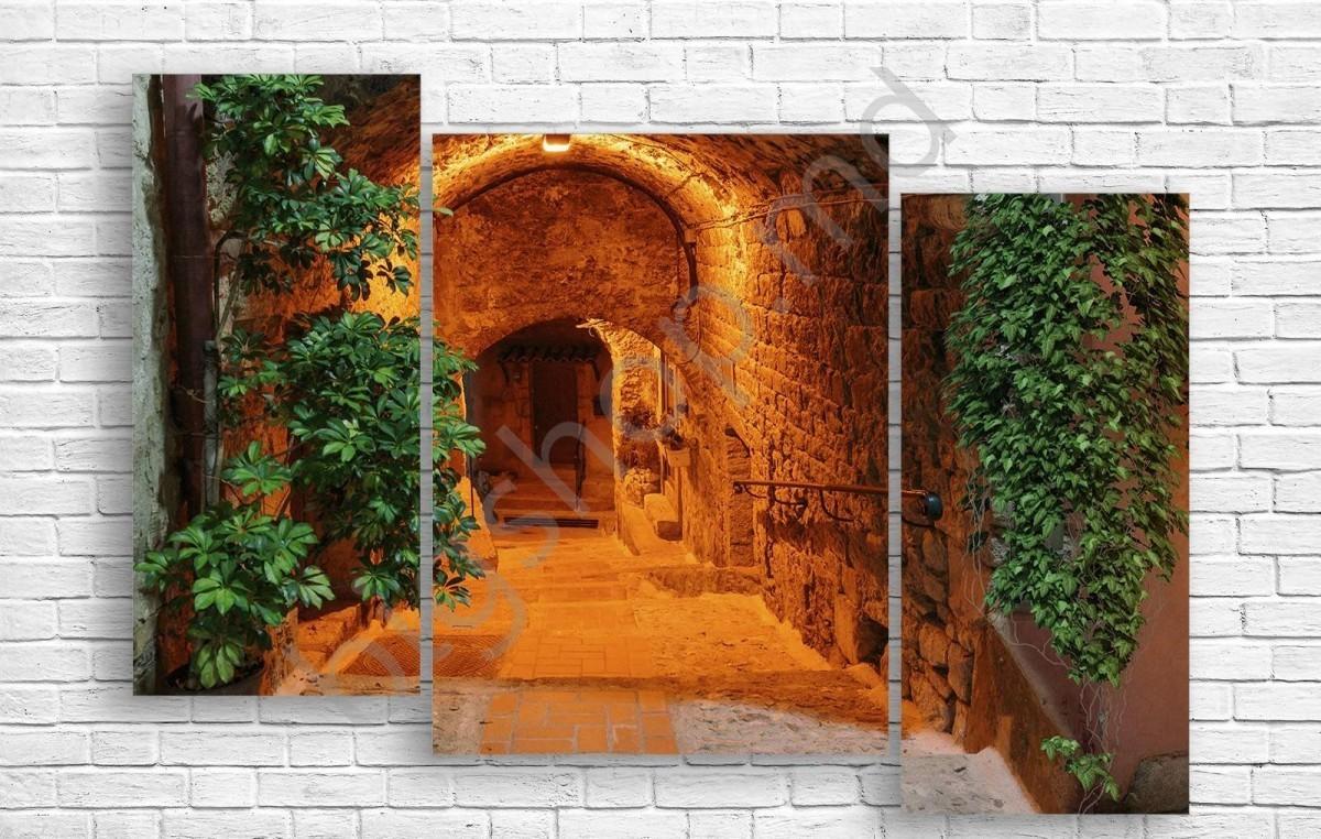 Tablou multicanvas Art.Desig О COBORÂRE SPRE TERASĂ