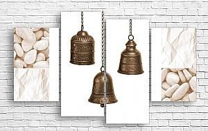 Tablou multicanvas Art.Desig Clopoteii retro