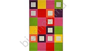 Covor Ekohali Eko Kids 487 Green D Pink