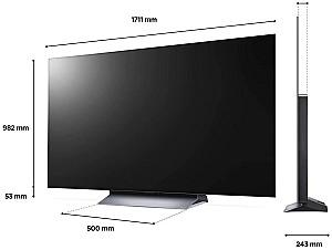 Televizor LG OLED65C24LA black