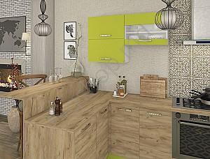 Set mobila bucatarie Sokme Sarlotta (1.46x3.0x3.3m)