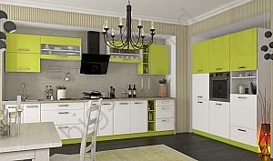 Set mobila bucatarie Sokme Sarlotta (3.4x1.8m)