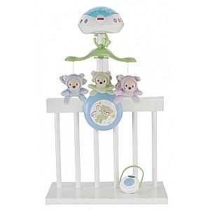 Carusel pentru patuc Fisher  price Butterfly Dreams 3-in-1 Project Mobile
