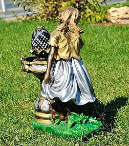 Decor pentru gradina Art Figure Fetița lîngă havuz (3.11)