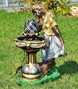 Decor pentru gradina Art Figure Fetița lîngă havuz (3.11)