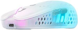 Mouse gaming Xtrfy MZ1 RGB WL White