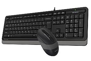 Set tastatura + Mouse A4Tech F1010 Black/Grey