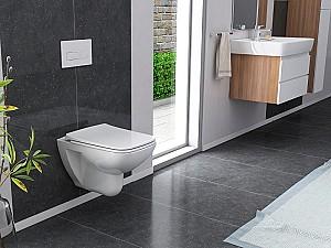 Vas WC CeraStyle Duru Slim Turkuaz