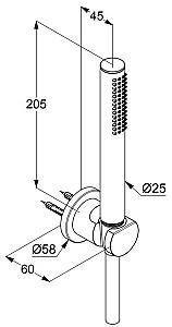 Set de duș Kludi Nova Fonte (2085039-15)