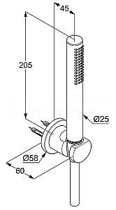 Set de duș Kludi Nova Fonte (2085005-15)