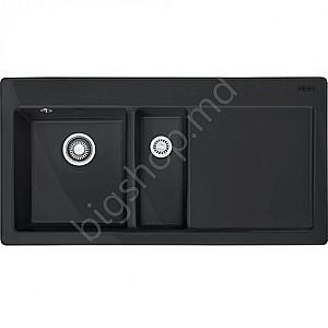 Chiuveta de bucatarie Franke Mythos MTK 651-100 Black Left
