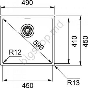Chiuveta de bucatarie Franke BXX 210-45/110-45