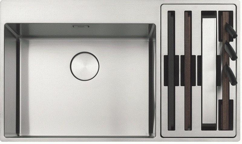 Chiuveta de bucatarie Franke BOX CENTER BWX 220-54-27 Right