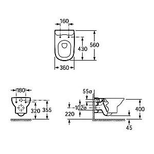 Vas WC Roca Giralda (346467)