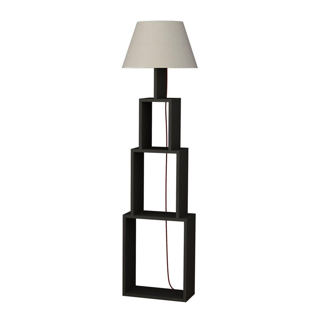 Lampadar DECO Tower Anthracite/White