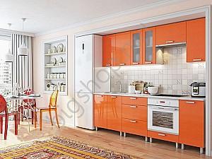 Set mobila bucatarie SV-Mebel Modern orange 2.5 m