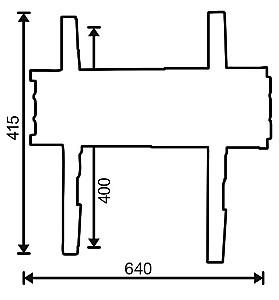 Suport pentru televizor OMB  SLIM 600