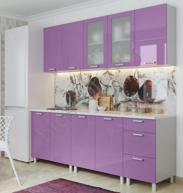 Set mobila bucatarie SV-Mebel Modern Violet 2.1m