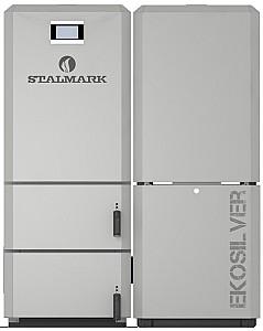 Cazan pe combustibil solid Stalmark Eko Silver II 24 Kw+ventilator