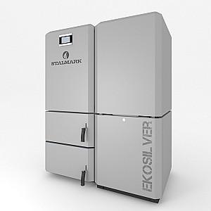 Cazan pe combustibil solid Stalmark Eko Silver II 24 Kw+ventilator