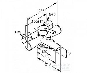 Baterie cada Kludi Kido DN 15 (394450575)