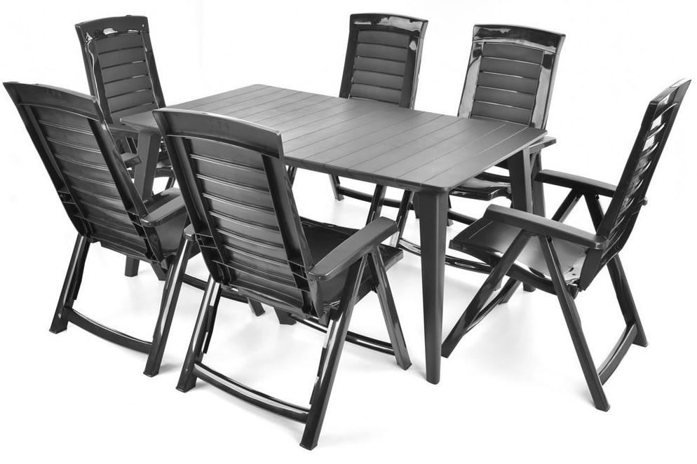 Set mobila de gradina Hecht Samana Chair Graphite