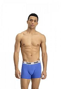 Lenjerie de corp barbati Puma BASIC BOXER 2P + Blue