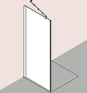 Paravan de dus KERMI PXTWD09020VPK