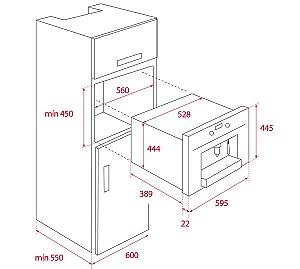 Espressor Teka CLC 855 GM BK