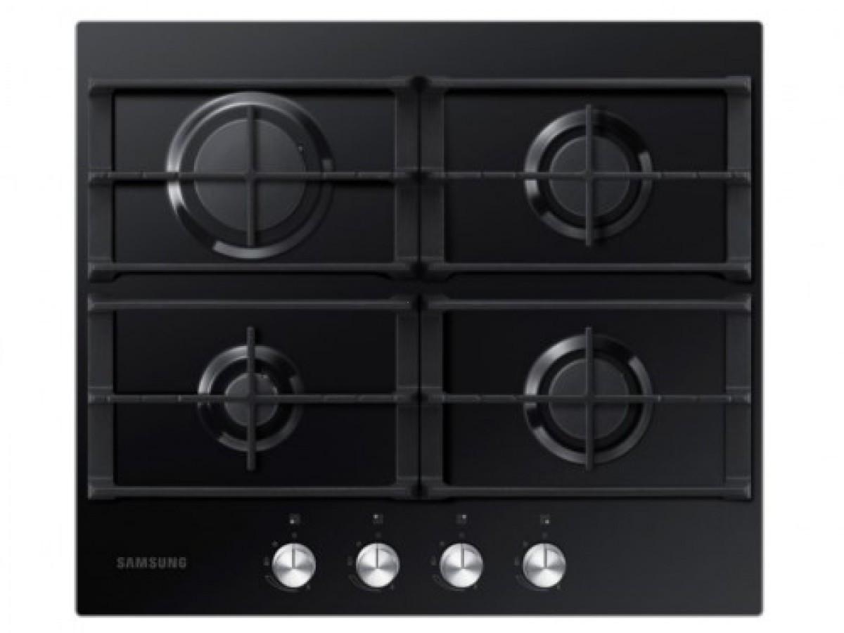 Plita pe gaz incorporabila Samsung NA64H3000AK/WT Black