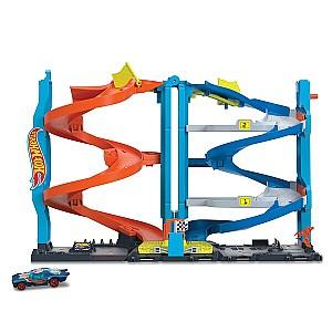 Jucarie interactiva Hot Wheels Transforming City Racing Tower