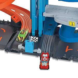 Jucarie interactiva Hot Wheels Transforming City Racing Tower